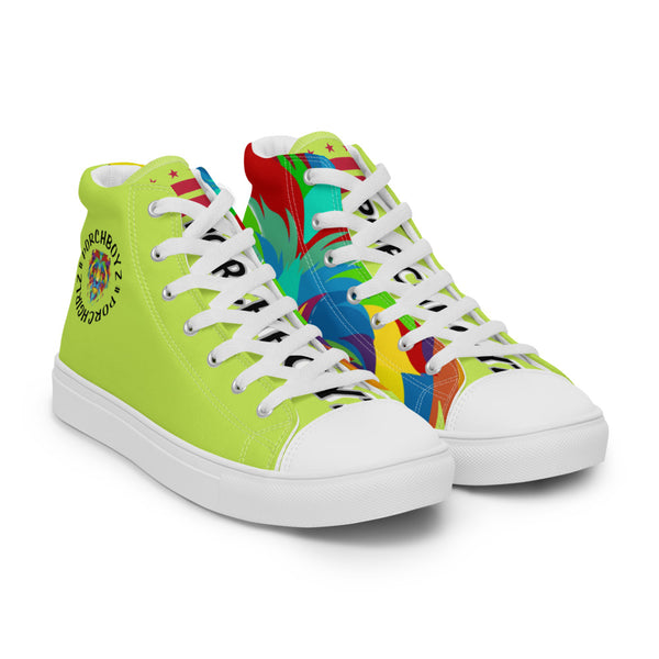 Mindaro PORCHBOYZ high top canvas shoes