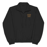 PORCHBOYZ (BLK/GLD) Recycled tracksuit jacket