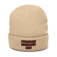 PORCHBOYZ DEANWOOD (WDC) Embroidered Ribbed knit beanie