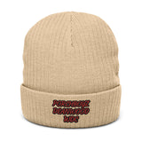 PORCHBOYZ DEANWOOD (WDC) Embroidered Ribbed knit beanie