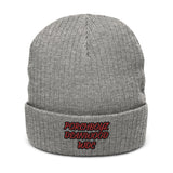 PORCHBOYZ DEANWOOD (WDC) Embroidered Ribbed knit beanie