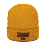 PORCHBOYZ DEANWOOD (WDC) Embroidered Ribbed knit beanie