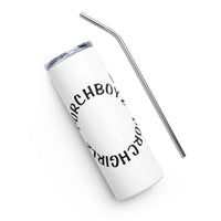 Black Trademark Stainless steel tumbler