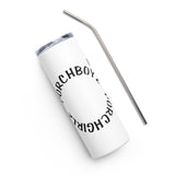 Black Trademark Stainless steel tumbler