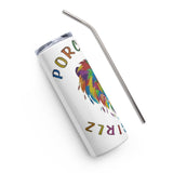 Unisex Porchboyz & Porchgirlz Stainless steel tumbler