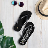 Black Porchgirlz Flip-Flops