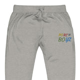 PorchBoyz Embroidered Multi Color Unisex fleece sweatpants