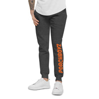 Orange Porchboyz Unisex fleece sweatpants