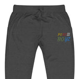 PorchBoyz Embroidered Multi Color Unisex fleece sweatpants