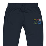 PorchBoyz Embroidered Multi Color Unisex fleece sweatpants