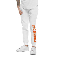 Orange Porchboyz Unisex fleece sweatpants