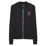 PORCHBOYZ PORCHGIRLZ "EMBROIDERED TRADEMARK" Unisex zip hoodie