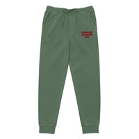 PORCHBOYZ DEANWOOD (WDC) Embroidered Unisex pigment-dyed sweatpants