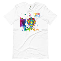 PORCHGIRLZ (PAINT SPLATTER 2.0) Unisex t-shirt