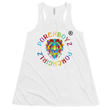 Porchboy Porchgirlz "Trademark" Women's Flowy Racerback Tank