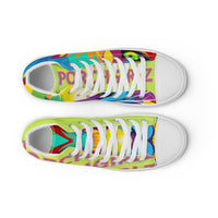 Midaro Porchgirlz high top canvas shoes