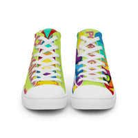 Midaro Porchgirlz high top canvas shoes