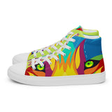 Mindaro Porchgirlz high top canvas shoes