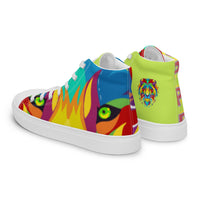 Midaro Porchgirlz high top canvas shoes