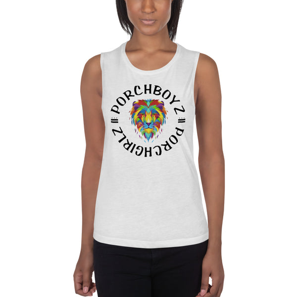 Porchgirlz & Porchboyz Unisex Ladies’ Muscle Tank