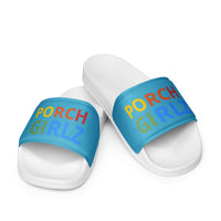 PORCHGIRLZ(LA'BAEBEE BLUE)Women's slides